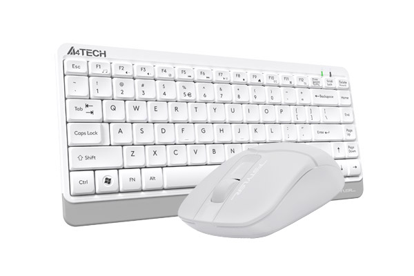 картинка Клавиатура  <span style="font-size: 1.2rem;">+ мышь</span> A4Tech Fstyler FG1112, White, (FG1112 (WHITE))<br> от магазина itmag.kz