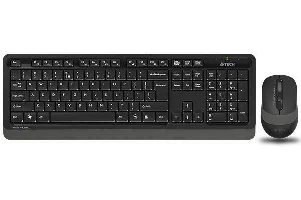 картинка Клавиатура + мышь A4Tech Fstyler FG1010S, Black-Grey, (FG1010S/ GREY)<br> от магазина itmag.kz