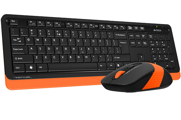 картинка Клавиатура + мышь A4Tech Fstyler FG1010, Orange, (FG1010/ORANGE)<br> от магазина itmag.kz