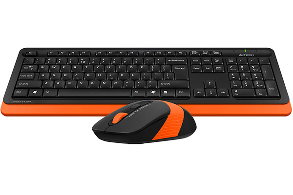 картинка Клавиатура + мышь A4Tech Fstyler F1010, Orange, (F1010 (ORANGE))<br> от магазина itmag.kz