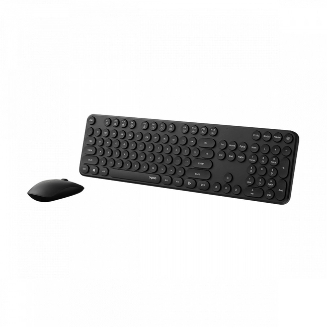 картинка Клавиатура Rapoo X260S, Black, + мышь (11988) от магазина itmag.kz