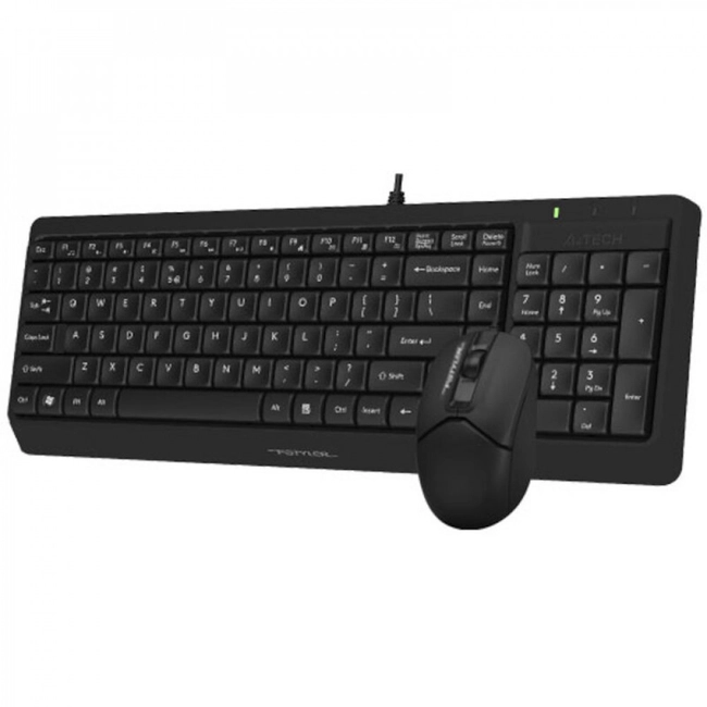 картинка Клавиатура+мышь A4tech Fstyler F1512S-Black Fstyler USB от магазина itmag.kz