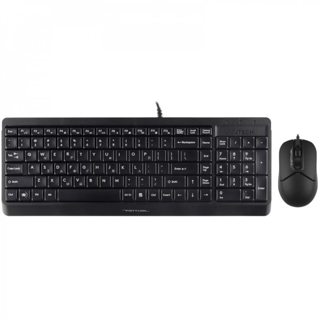 картинка Клавиатура + мышь A4Tech Fstyler F1512S, Black, (F1512S/BLACK)<br> от магазина itmag.kz