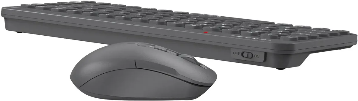 Клавиатура+мышь беспроводная A4tech Fstyler FG3200 Air 2 Grey (FG3200 Air 2 Grey) фото