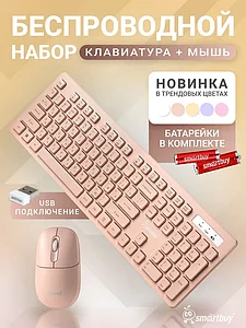 Клавиатура + мышь беспроводная SmartBuy SBC105AGC (SBC105AGC) фото