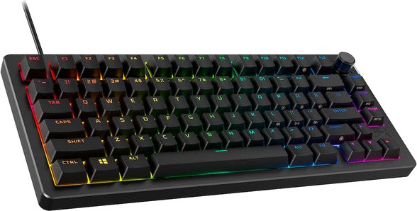 Клавиатура HyperX Alloy Rise 75, Black, Red Linear Switch (7G7A4AA) фото