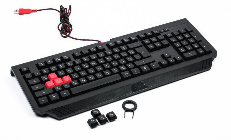картинка Клавиатура игровая Bloody B120 USB, LED-подсветка клавиш, 1.8 m от магазина itmag.kz