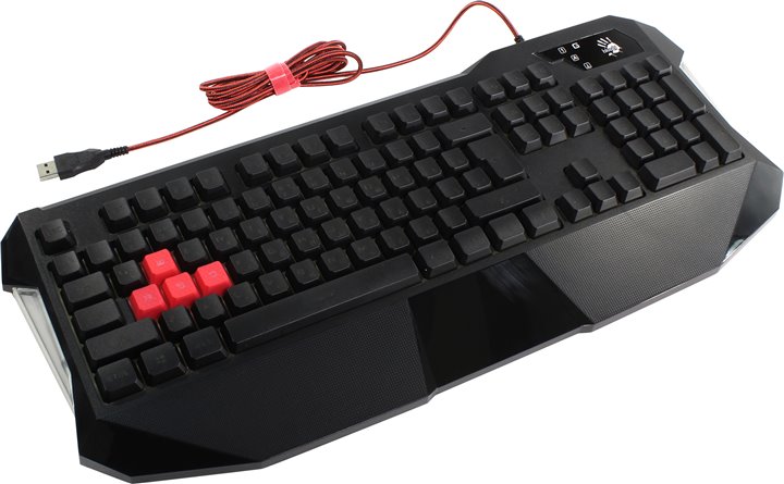 картинка Клавиатура игровая Bloody B130 USB, LED-подсветка клавиш, 1.8 m от магазина itmag.kz