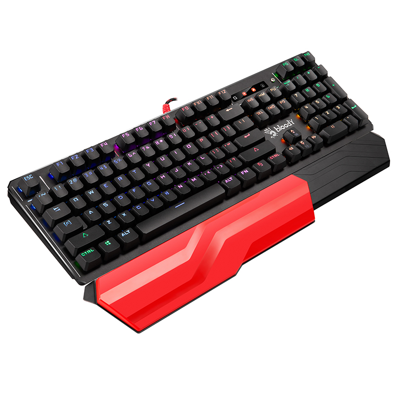 картинка Клавиатура игровая Bloody B975OR <USB, RGB, 8 пластиковых (ABS) клавиш> от магазина itmag.kz