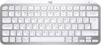 картинка Клавиатура беспроводная Logitech MX Keys Mini Minimalist Wireless Illuminated Keyboard - PALE GREY (920-010502) от магазина itmag.kz