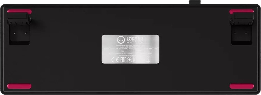 Клавиатура Lorgar KBP70MW, Black/red (LRG-KBP70MW-BK-RU) фото