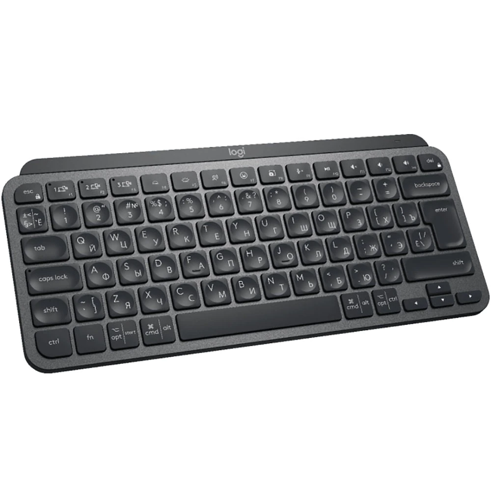 картинка Клавиатура Logitech MX Keys Mini Graphite (920-010501) от магазина itmag.kz
