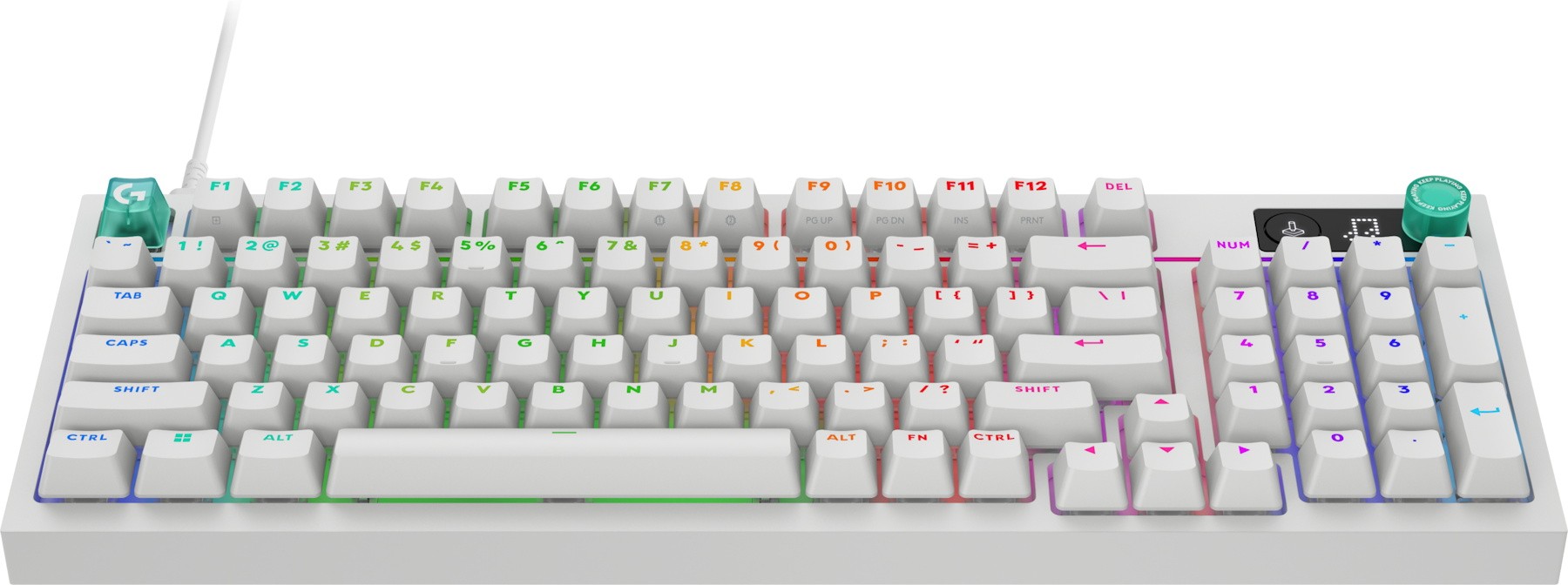 Игровая клавиатура Logitech G316 X 98, White (920-014231) фото