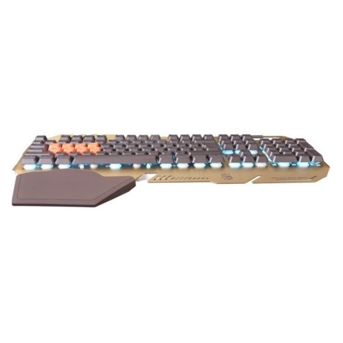 картинка Клавиатура игровая Bloody B2418-Golden <LED подсветка, 1.8m USB, 8 ABS Keycaps> от магазина itmag.kz