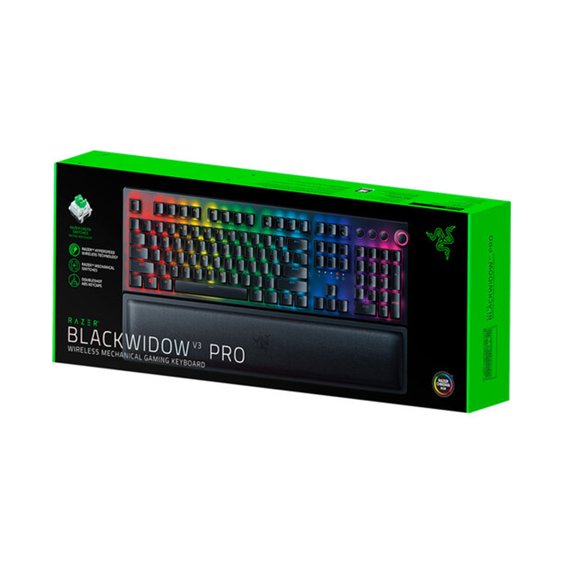 картинка Клавиатура Razer BlackWidow V3 Pro (Green Switch) от магазина itmag.kz