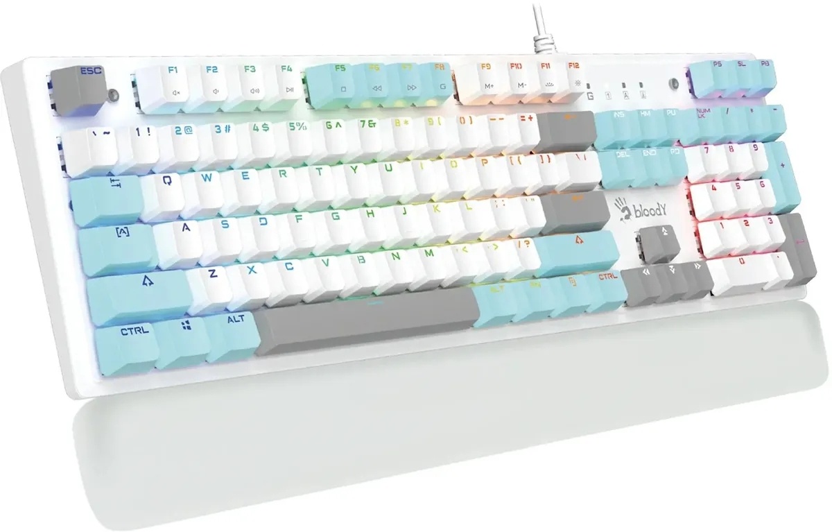 Клавиатура игровая Bloody S515R Icy White (S515R Icy White) фото