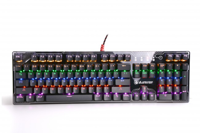 картинка Клавиатура игровая Bloody B810R-battlefield <RGB-LED, USB, мех клавиатура переключателями> от магазина itmag.kz