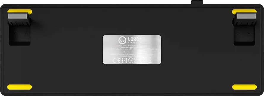 Клавиатура Lorgar KBP70MW, Black/yellow (LRG-KBP70MW-YL-RU) фото