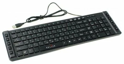 картинка Клавиатура Oklick 530S черный USB slim Multimedia от магазина itmag.kz
