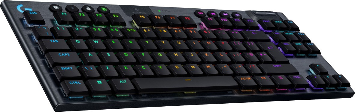 Клавиатура беспроводная игровая LOGITECH G915 X LIGHTSPEED TKL Black/Tactile(920-012721) фото