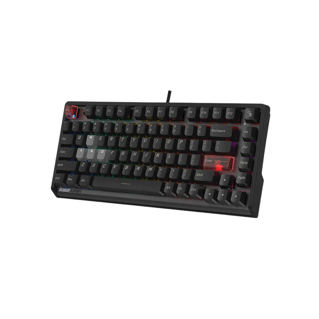 Клавиатура игровая Bloody LK70, Ash Black (LK70 Ash Black) фото