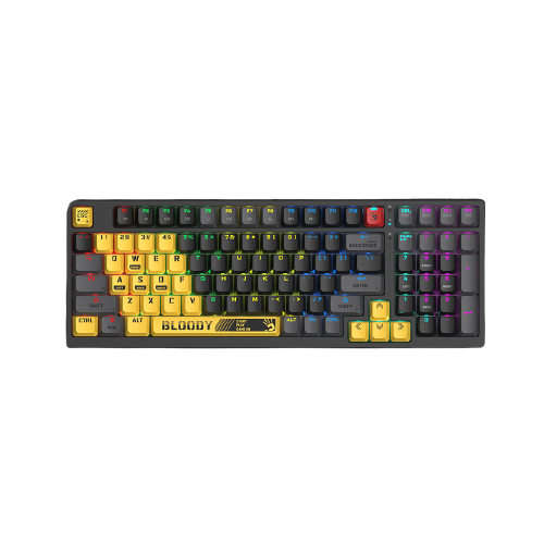 Клавиатура игровая Bloody S98-Lime  USB, механическая, 1,8м (S98-Lime) фото