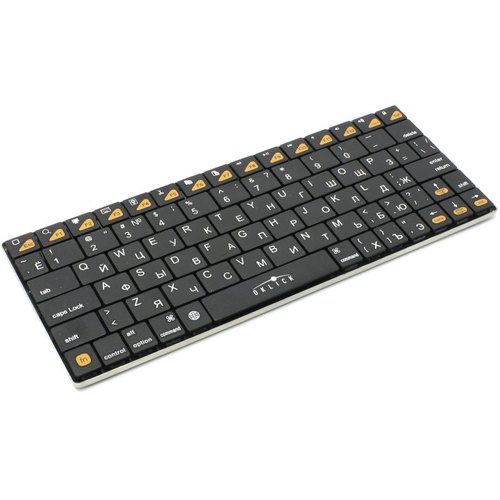 картинка Клавиатура Oklick 840S черный беспроводная BT slim от магазина itmag.kz
