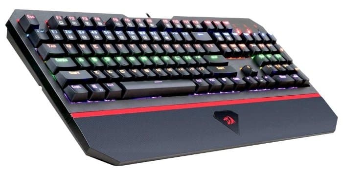 картинка Клавиатура проводная игровая механическая Redragon Andromeda (Черный), USB, ENG/RU от магазина itmag.kz