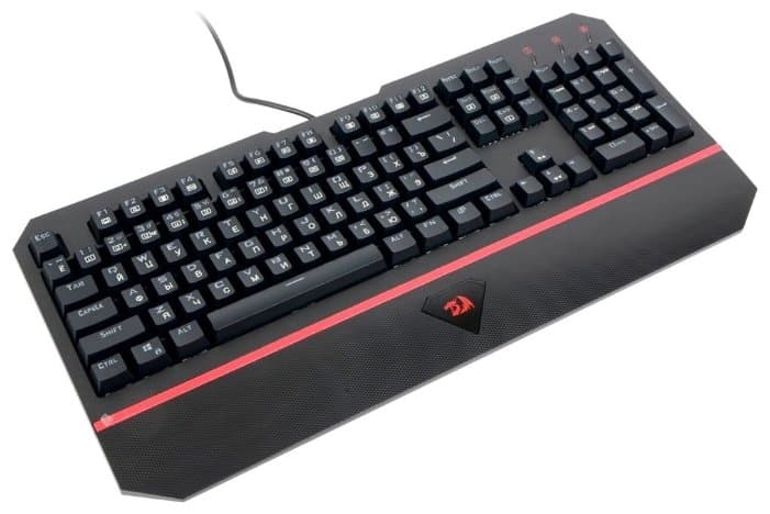 картинка Клавиатура проводная игровая механическая Redragon Andromeda (Черный), USB, ENG/RU от магазина itmag.kz