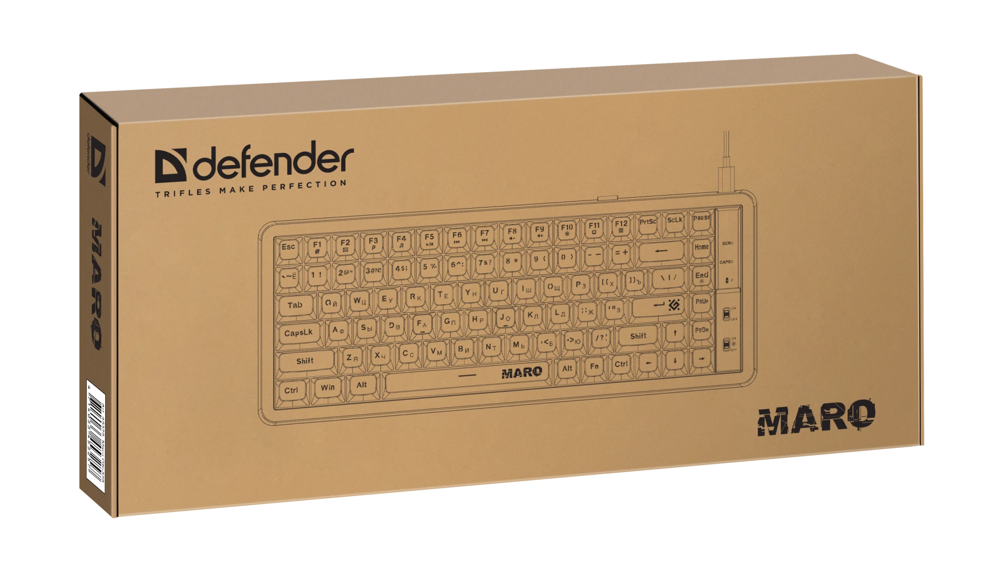 Клавиатура Defender Maro GK-325, White-Grey (45325) фото