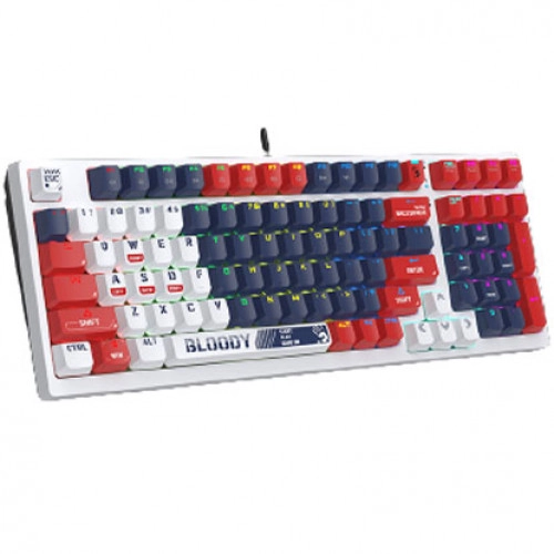 Клавиатура игровая Bloody S98-Navy  USB, механическая, 1,8м (S98-Navy) фото