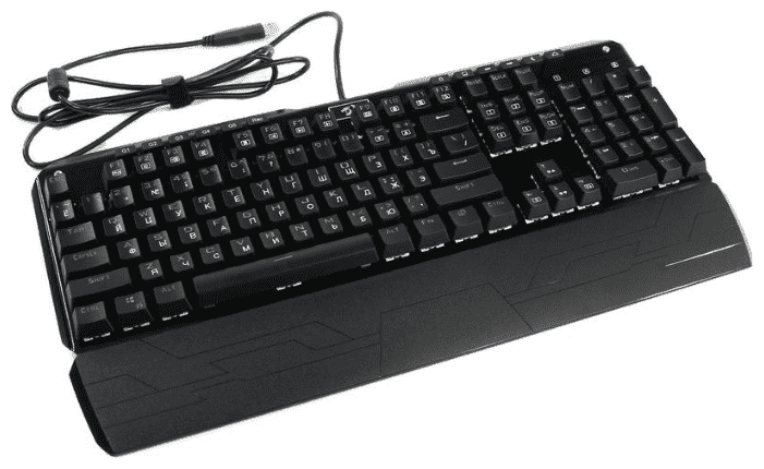 картинка Клавиатура проводная игровая механическая Redragon Indrah (Черный), USB, ENG/RU от магазина itmag.kz