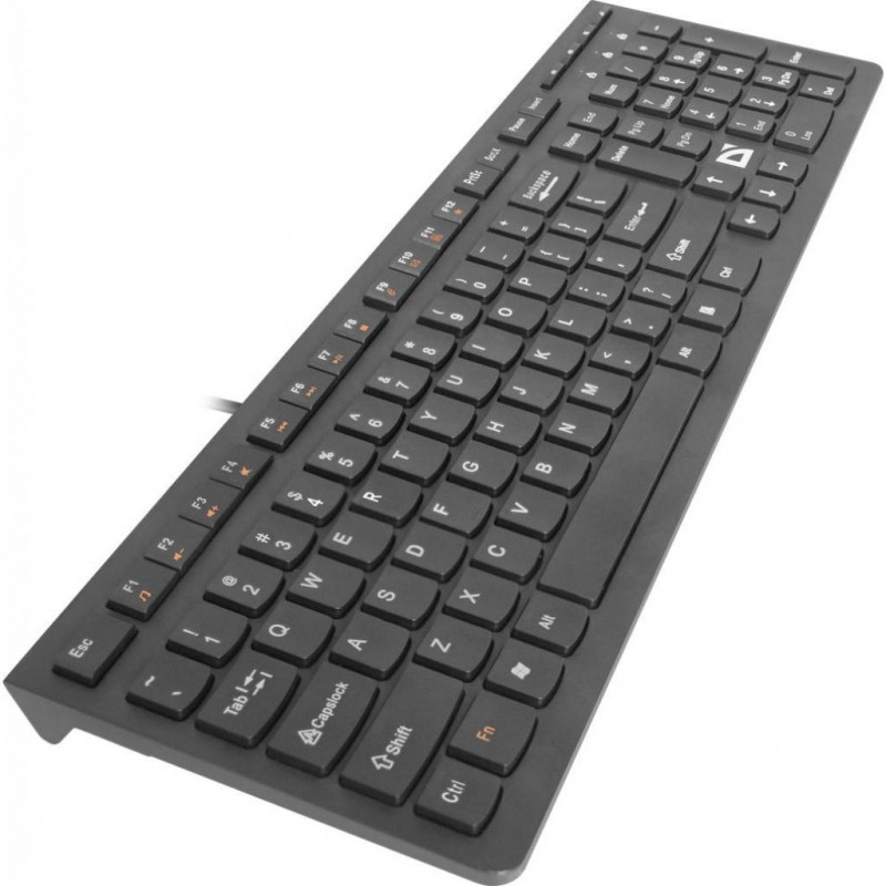картинка Клавиатура проводная Defender UltraMate SM-530, USB, ENG/RUS, мультимедия, НОВИНКА! от магазина itmag.kz