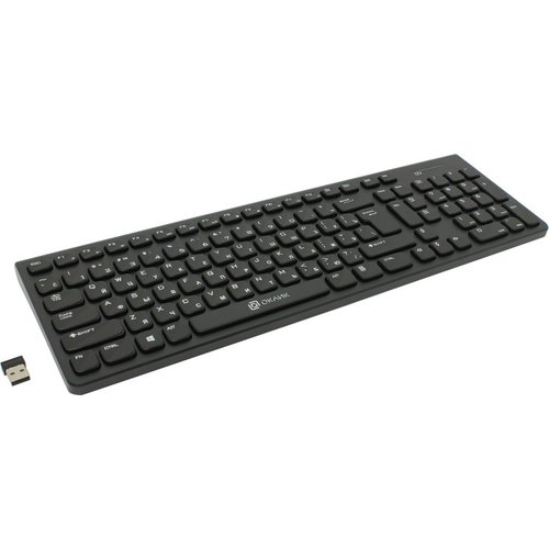 картинка Клавиатура Oklick 880S черный USB беспроводная slim Multimedia от магазина itmag.kz
