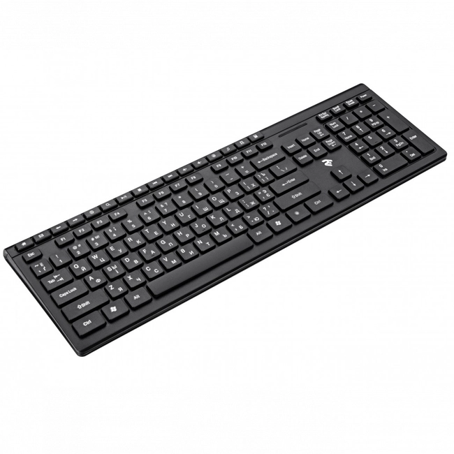 картинка Клавиатура беспроводная 2E KS210 Slim Черная (2E-KS210WB) от магазина itmag.kz