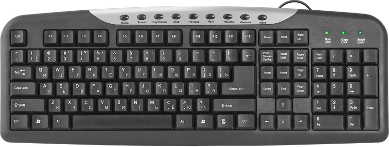 картинка Клавиатура USB Defender HM-830 RU от магазина itmag.kz