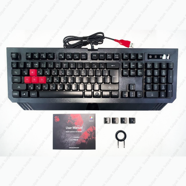 Клавиатура A4Tech Bloody B120N, Black, (B120N) фото