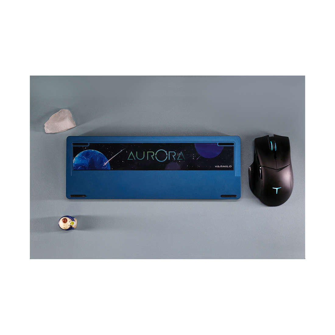 Клавиатура Varmilo Aurora Muse 65, Gateron Varmilo Magnet White, Blue (686006) фото