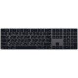 картинка Клавиатура беспроводная Apple Magic Keyboard с цифровой панелью, Space Gray (MRMH2RS/A) от магазина itmag.kz