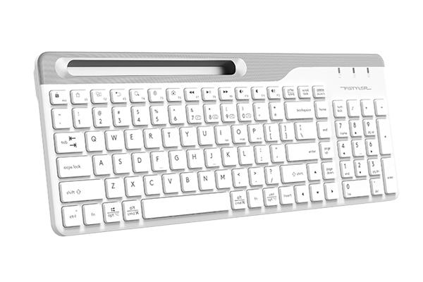 картинка Клавиатура беспроводная A4tech FBK25 White Fstyler <BT+2,4G> от магазина itmag.kz