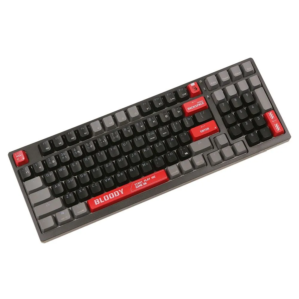Клавиатура A4Tech Bloody WS98, Sports Red, BLMS Red  (WS98 SPORTS RED) фото