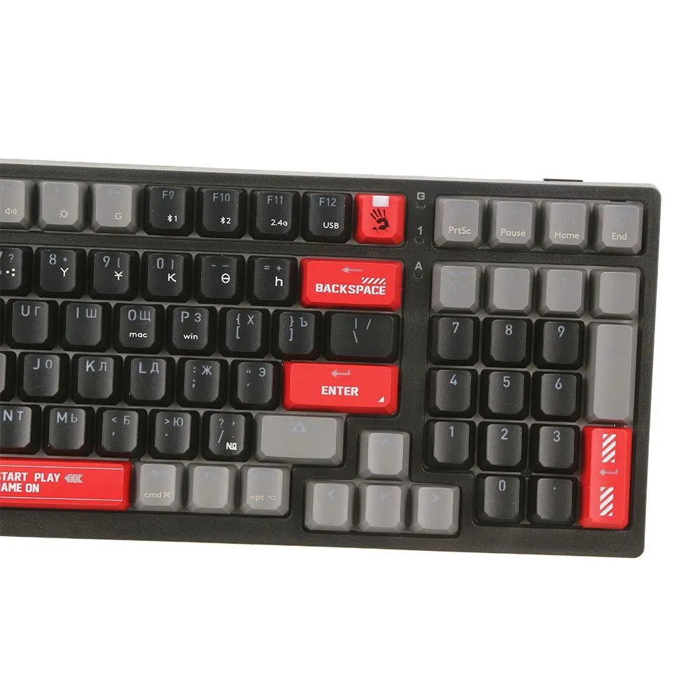 Клавиатура A4Tech Bloody WS98, Sports Red, BLMS Red  (WS98 SPORTS RED) фото
