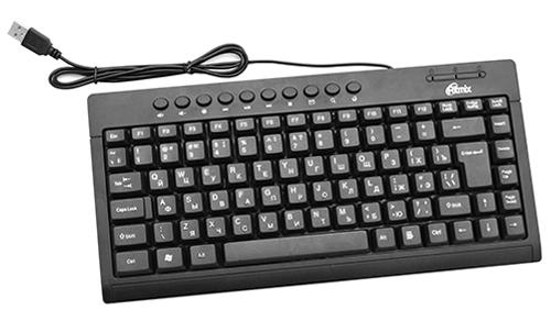 картинка Клавиатура проводная Ritmix RKB-104 черный от магазина itmag.kz