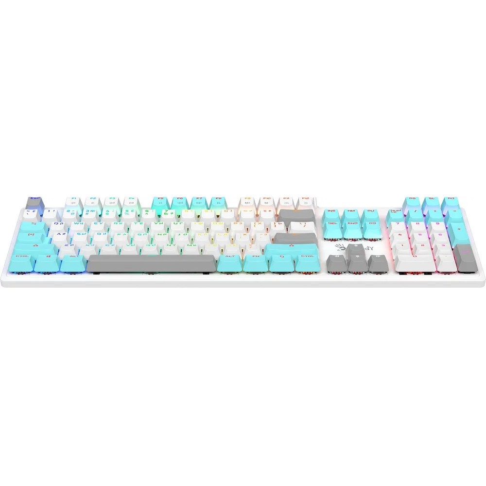 картинка Клавиатура игровая Bloody S510R-Icy White Brown  <USB, механическая, 1,8м> от магазина itmag.kz
