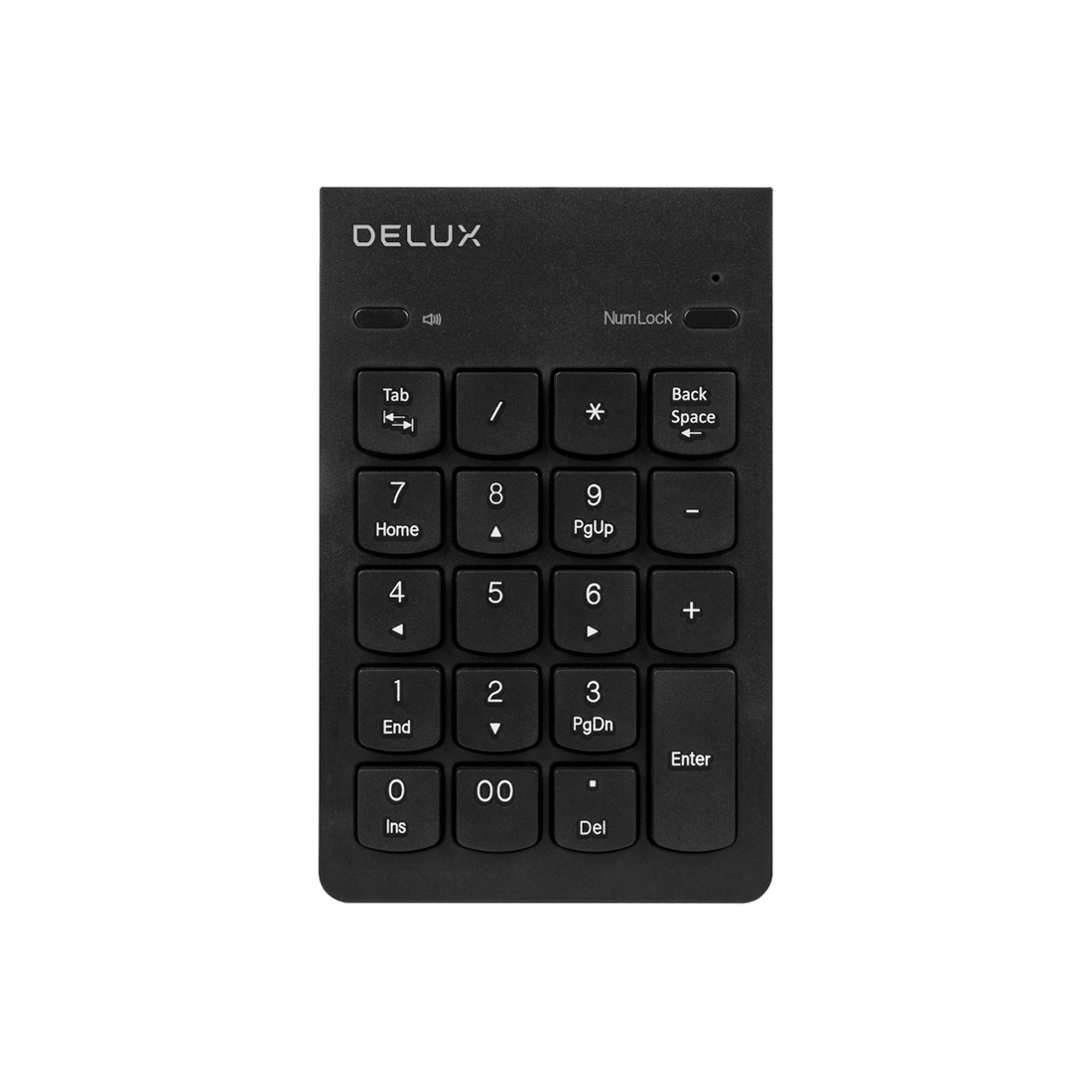 картинка Клавиатура с цифровым блоком Delux DLK-300UB от магазина itmag.kz