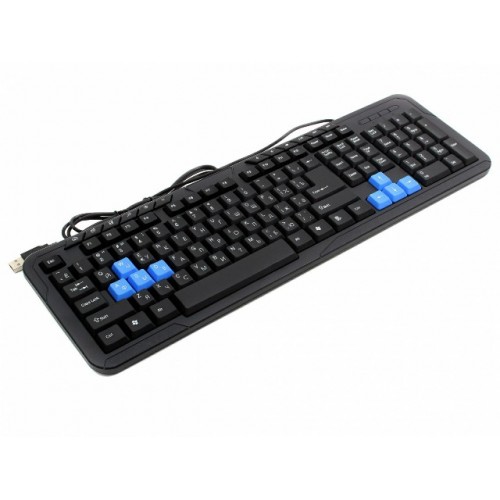 картинка Клавиатура проводная Defender OfficeMate HM-430 RU черный от магазина itmag.kz