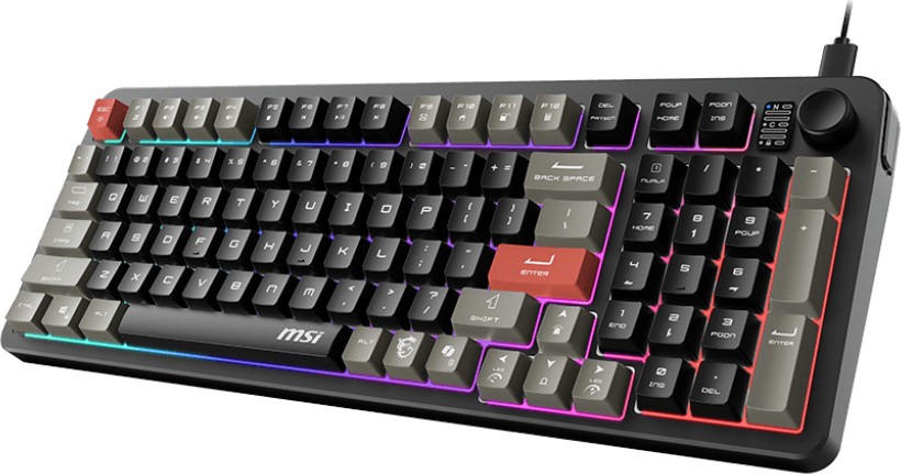 Клавиатура MSI FORGE GK110, Черный (FORGE GK110 RU) фото