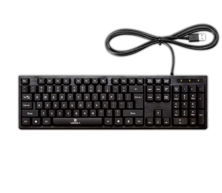 картинка Проводная клавиатура и мышка КОМБО Vega-01 от магазина itmag.kz