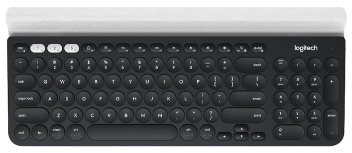 картинка Клавиатура Logitech K780 Multi-Device Dark Grey/Speckled White от магазина itmag.kz