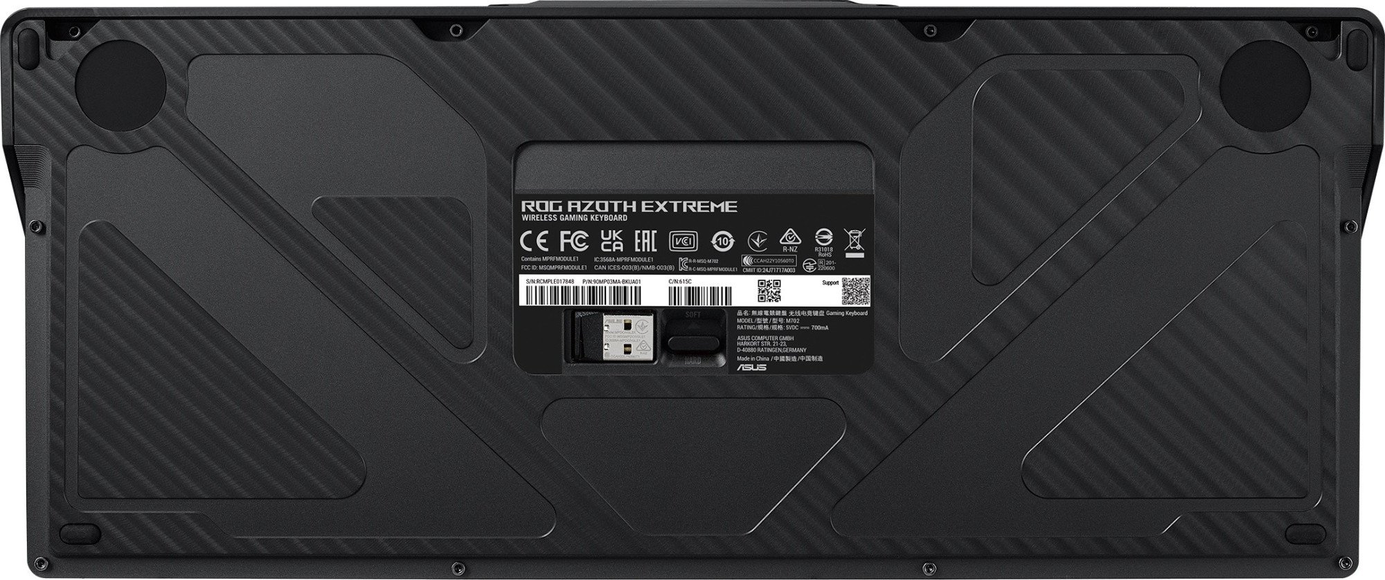 Клавиатура Asus ROG Azoth Extreme M702 (90MP03MA-BKRA01) фото
